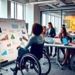 What are some tips on using a wheelchair