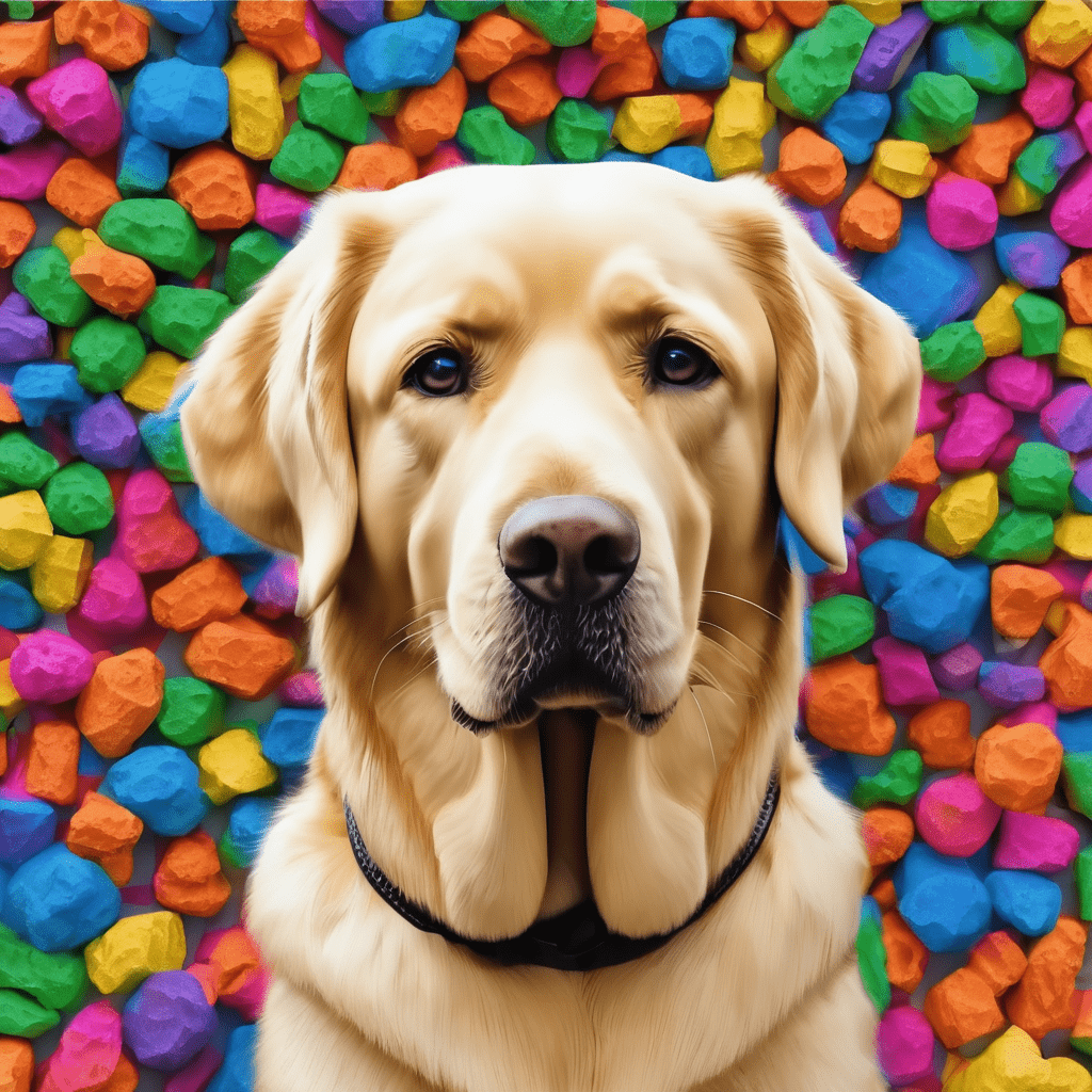 Are guide dogs color blind?