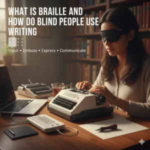 What is Braille writing