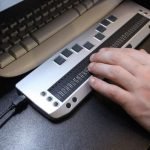 Will there continue to be Braille devices for the deaf and blind in the future?