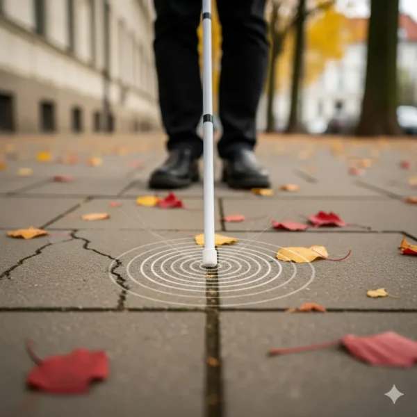 How Blind People Feel the Floor