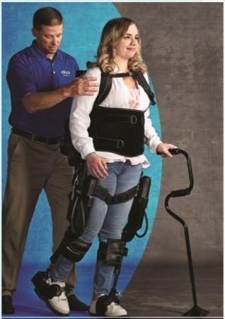 Having some people with spinal cord injuries walk again?