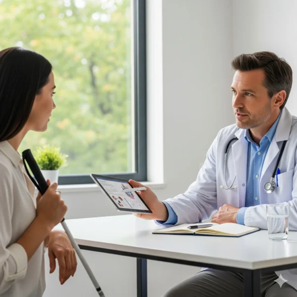 Health considerations for individuals with visual impairments