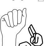 Signs of sign language