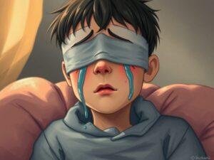 Crying Look Different for Blind People