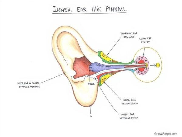 The Ear's Tripartite Structure and Essential Functions
