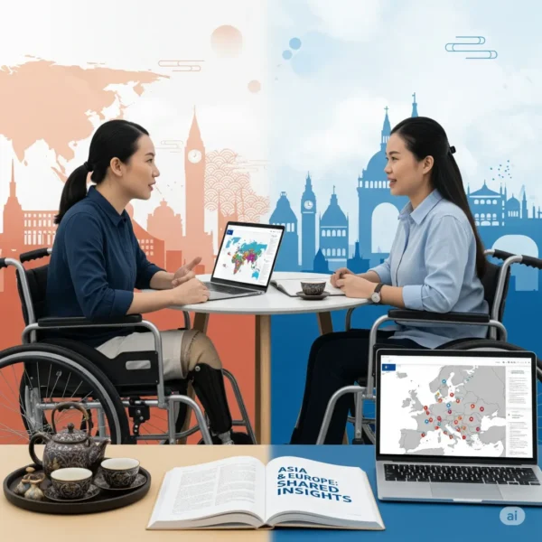 Asian disable females, Asia & Europe Insights