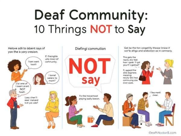 Deaf Community, 10 Things NOT to Say! 2025.